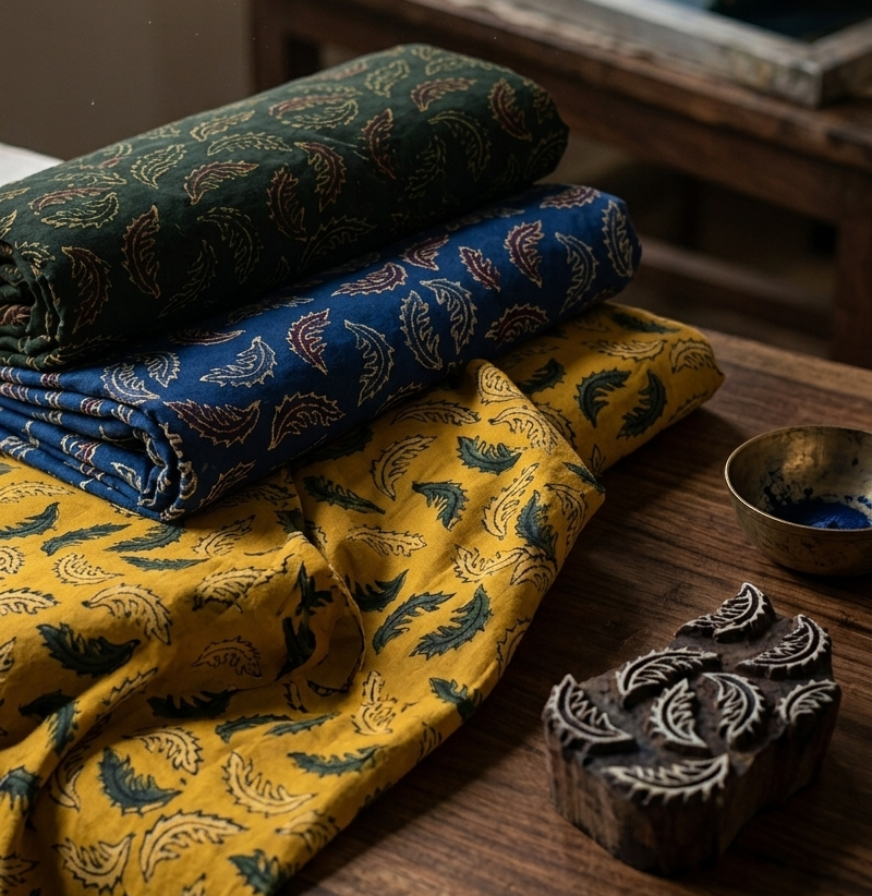 Cotton Ajrakh Print