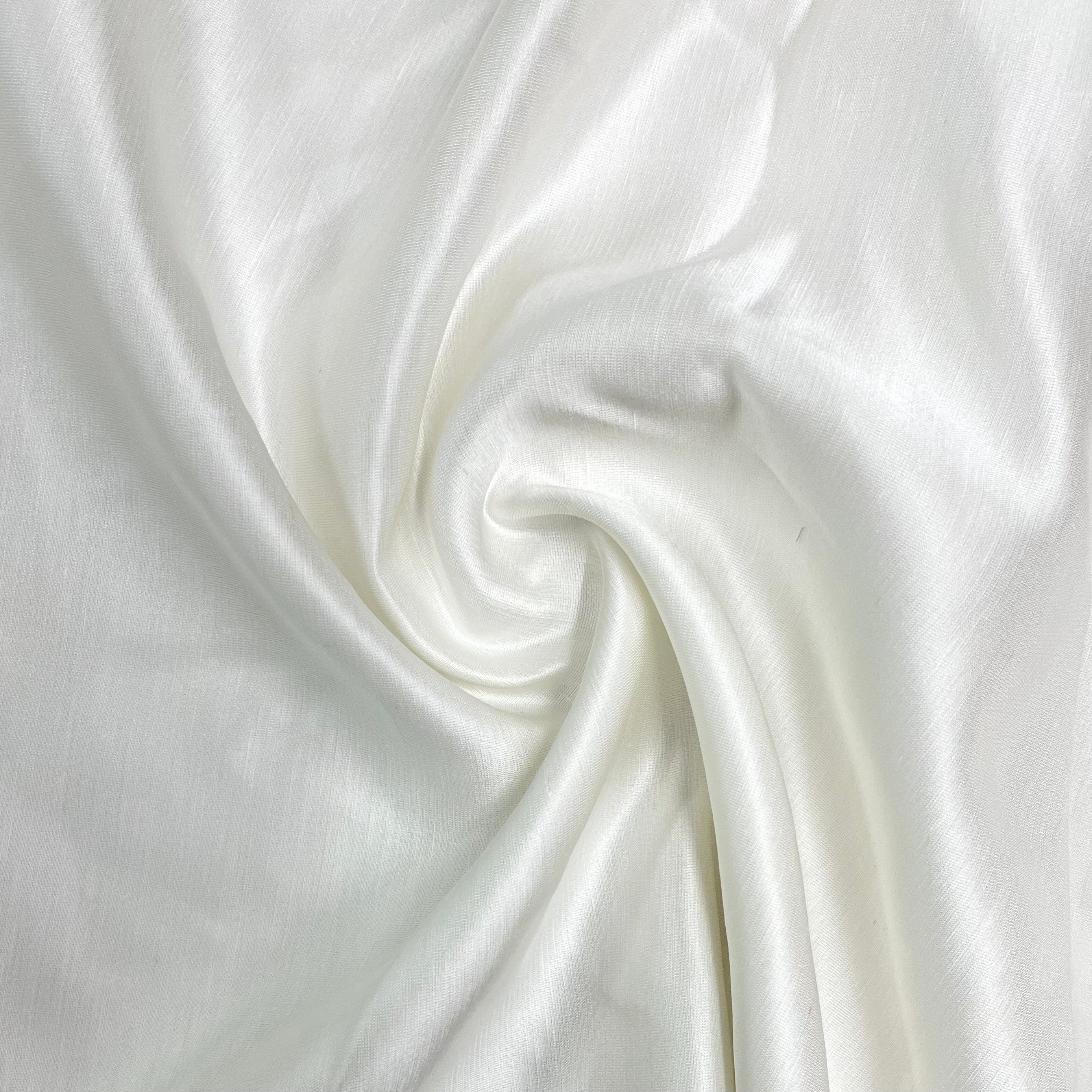 Pure 100% Linen Satin Silk
