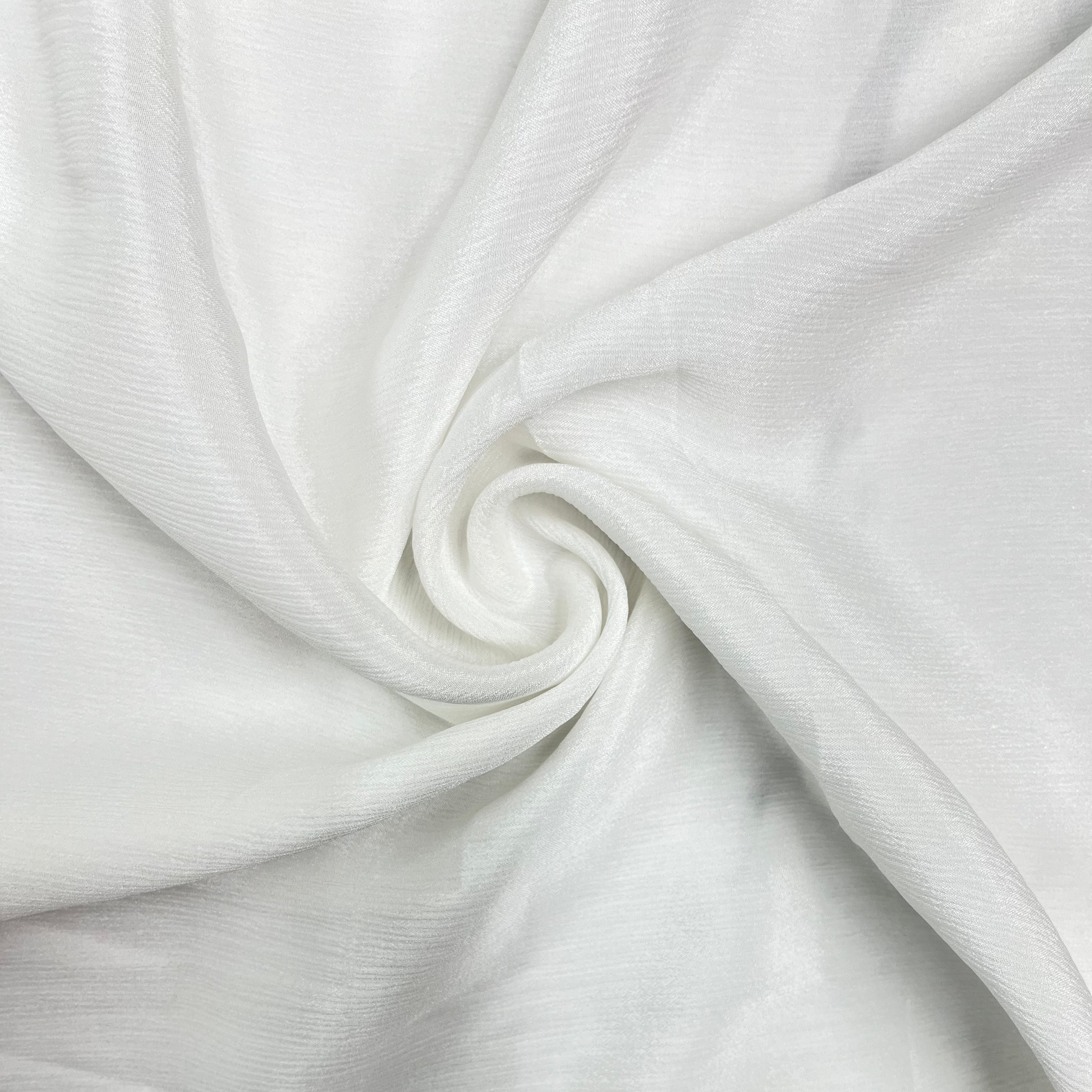Pure 100% Viscose Chinon Crush Silk