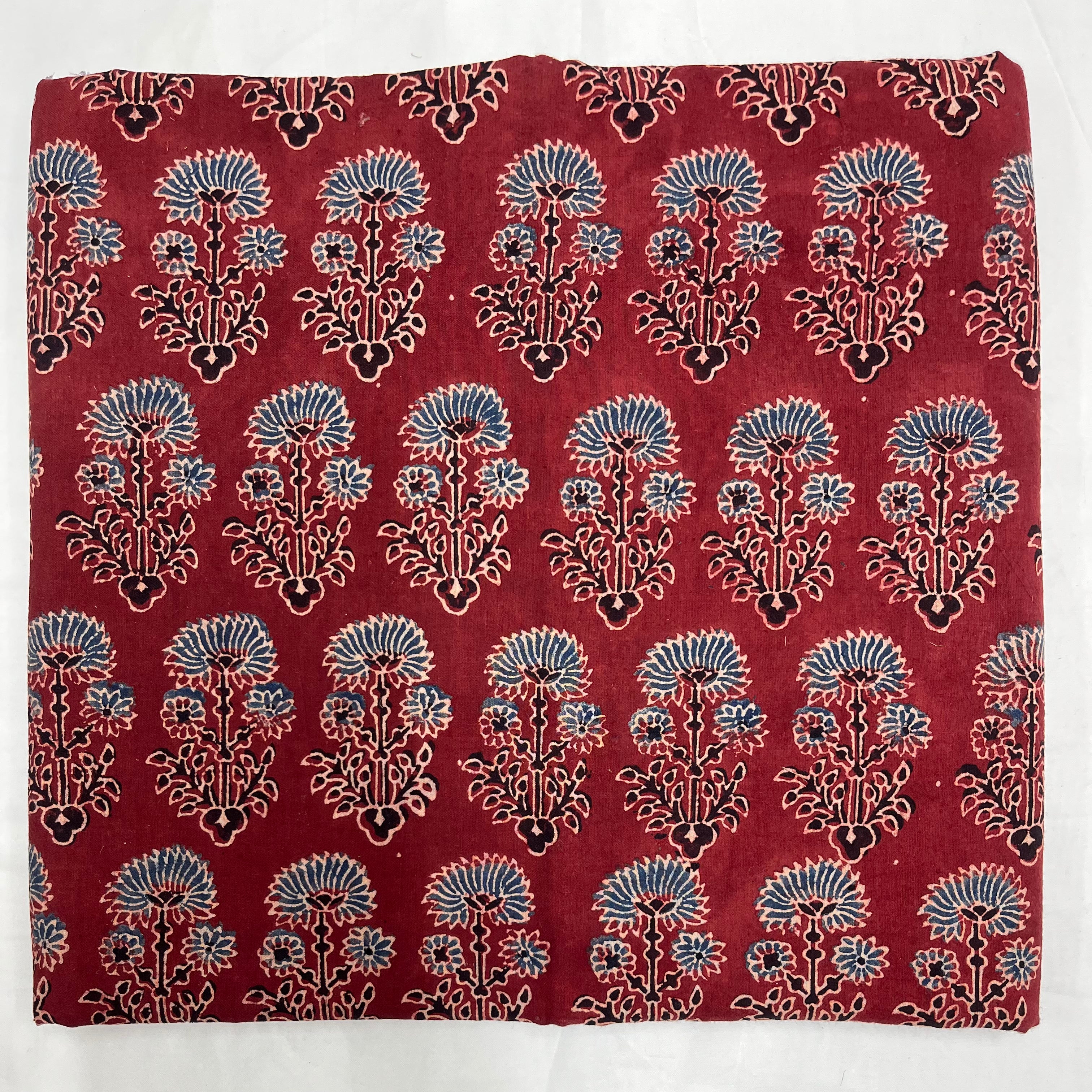 Pure Ajrakh Cotton Block Print