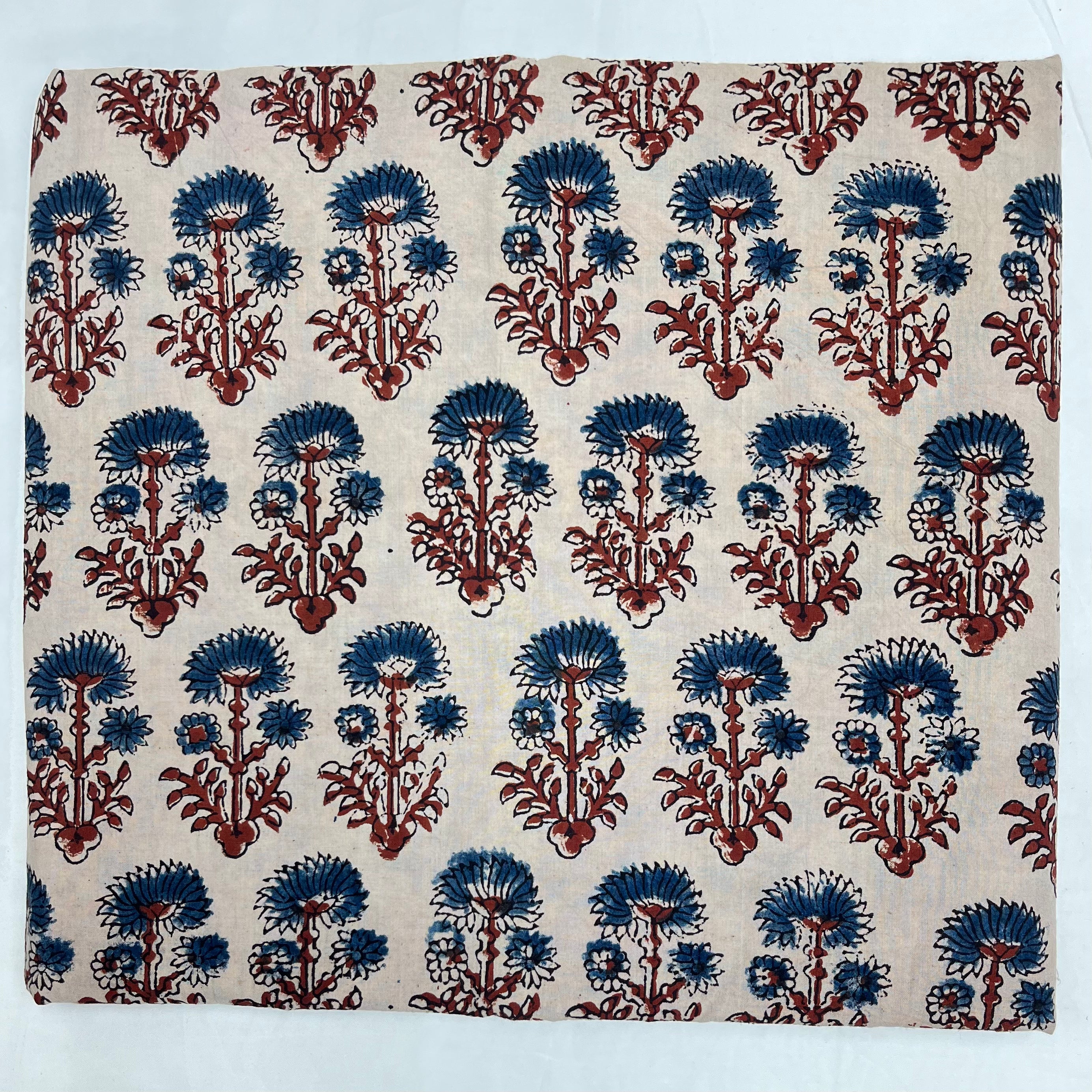 Pure Ajrakh Cotton Block Print