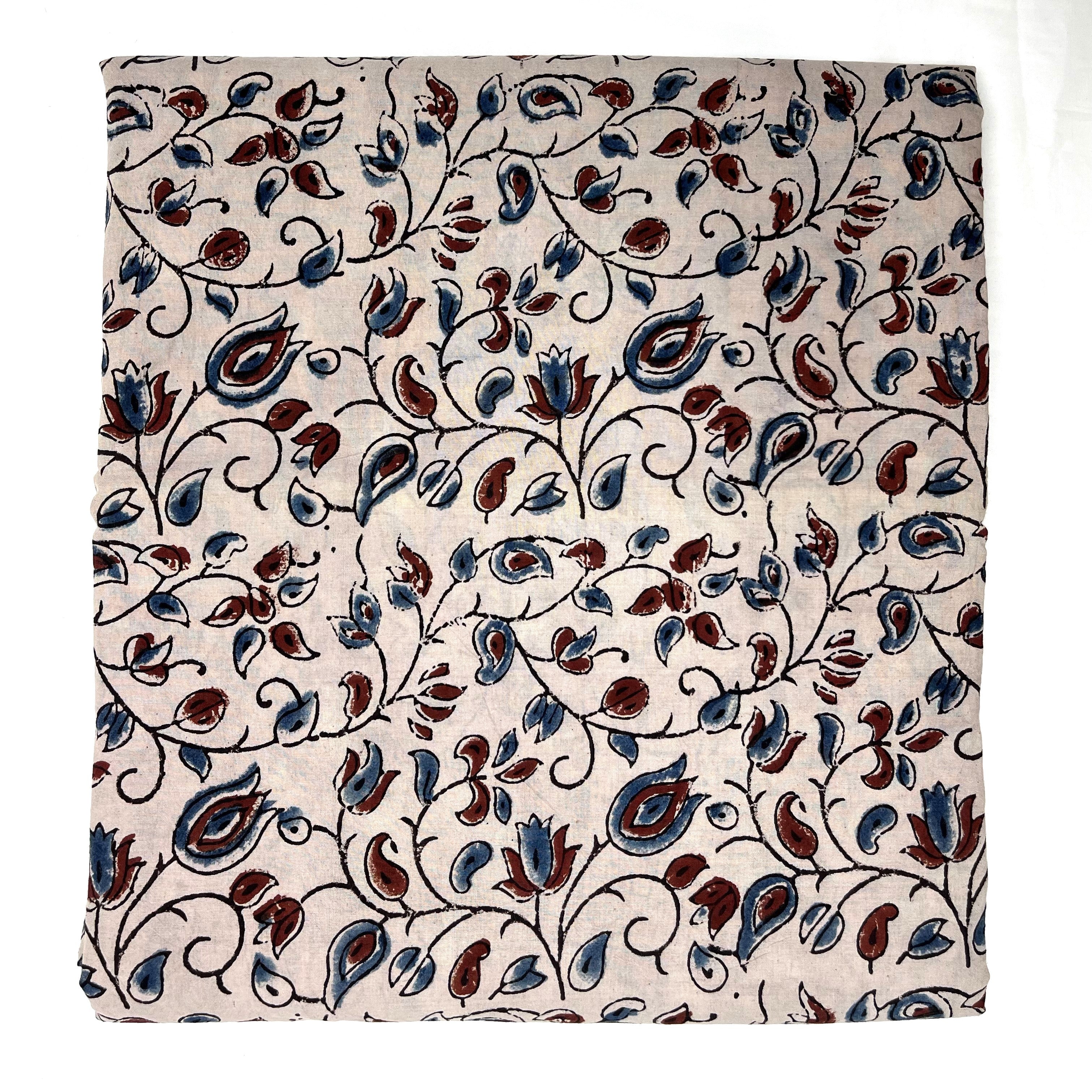 Pure Ajrakh Cotton Block Print