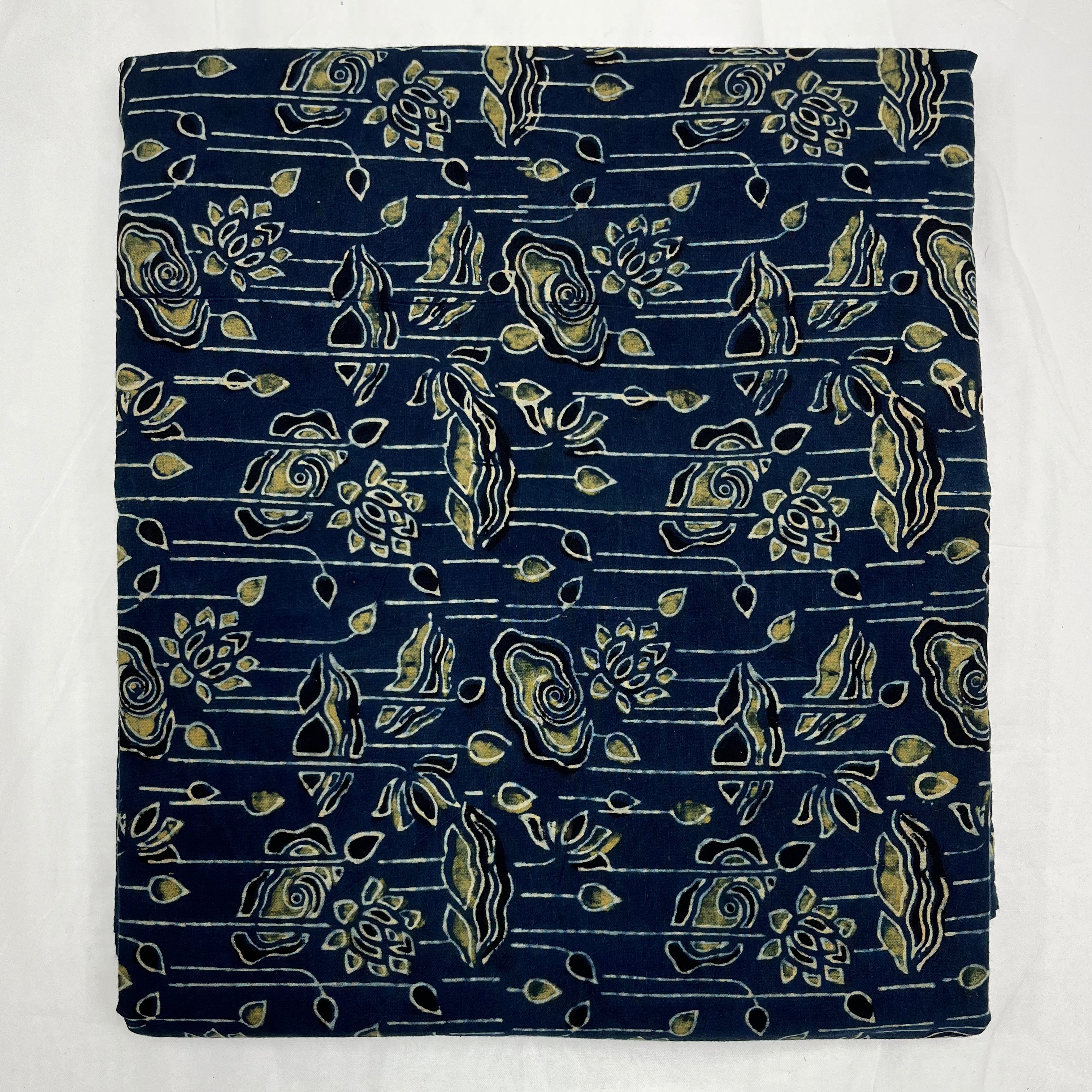 Pure Ajrakh Cotton Block Print