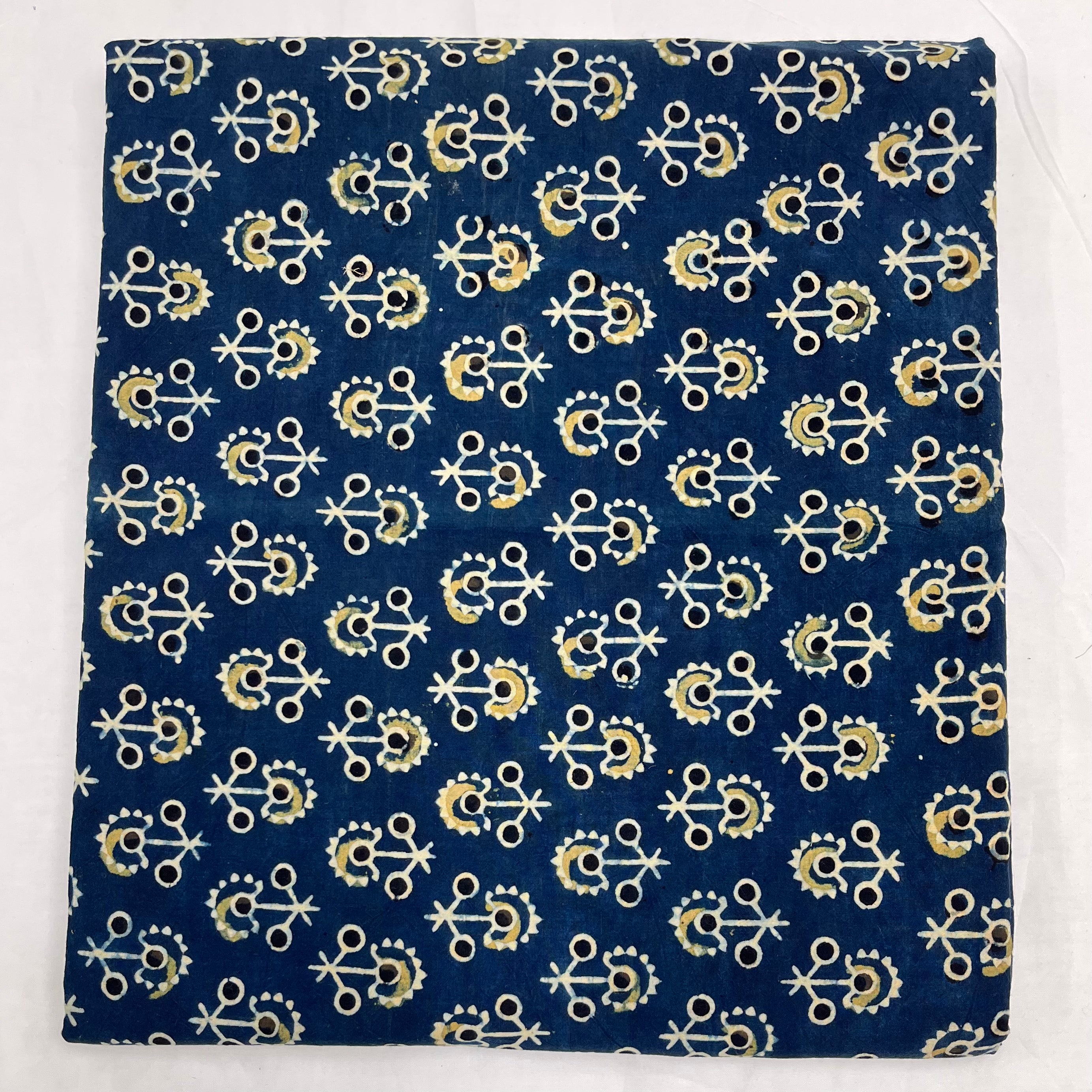 Pure Ajrakh Cotton Block Print