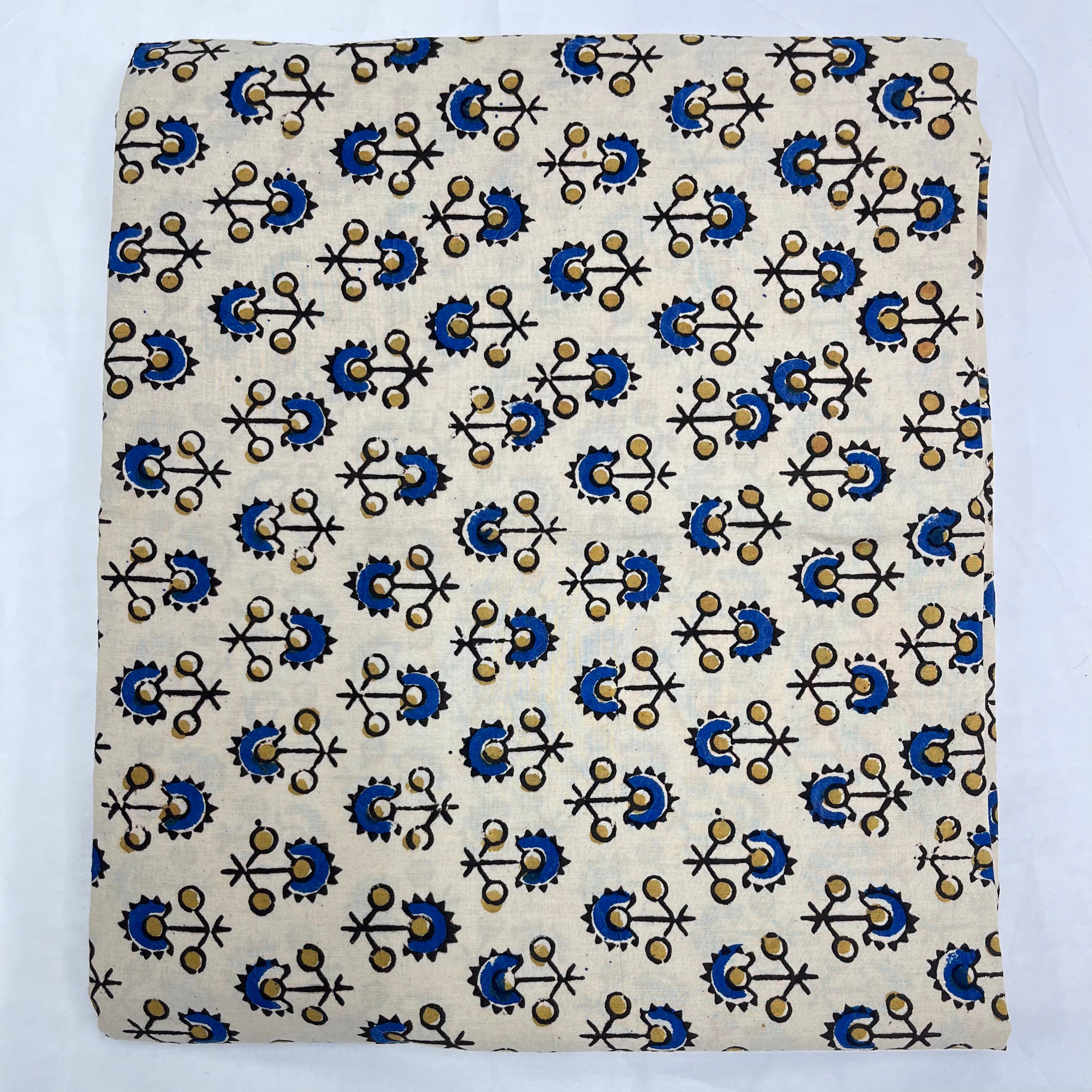 Pure Ajrakh Cotton Block Print