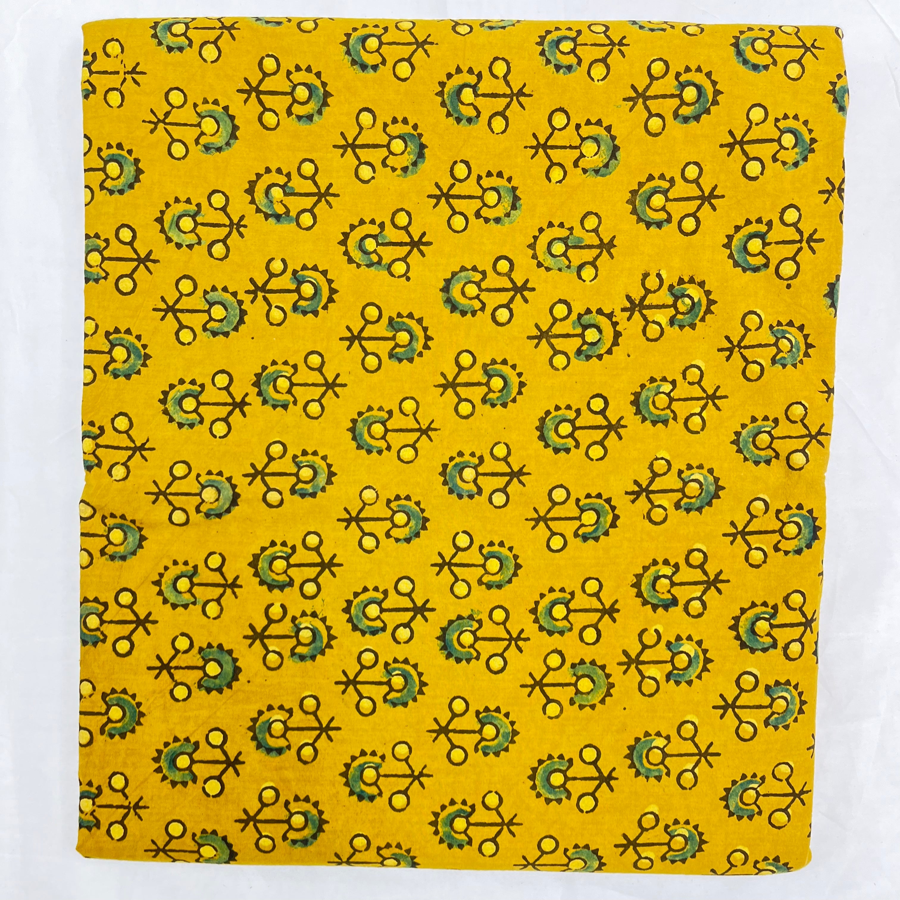 Pure Ajrakh Cotton Block Print