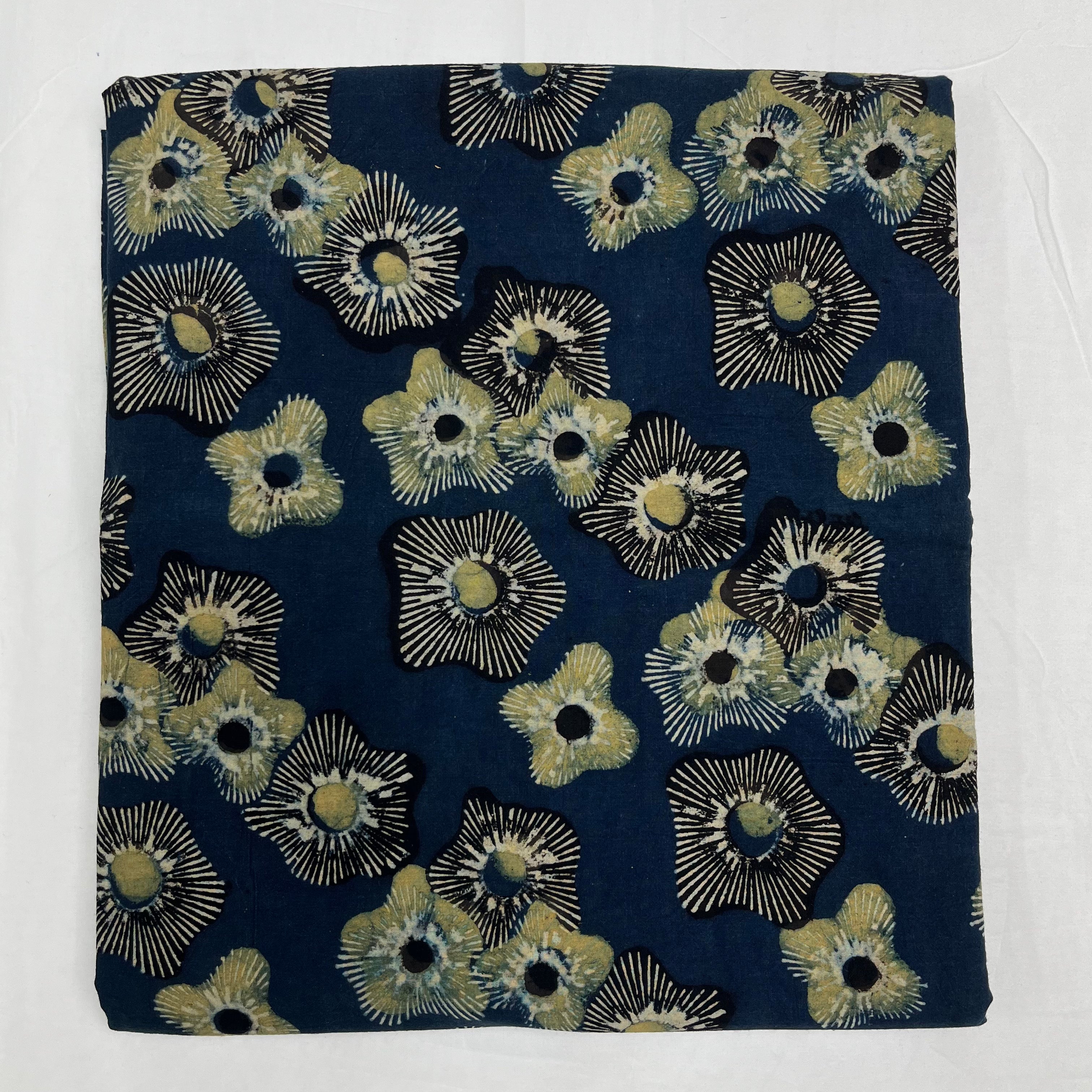 Pure Ajrakh Cotton Block Print