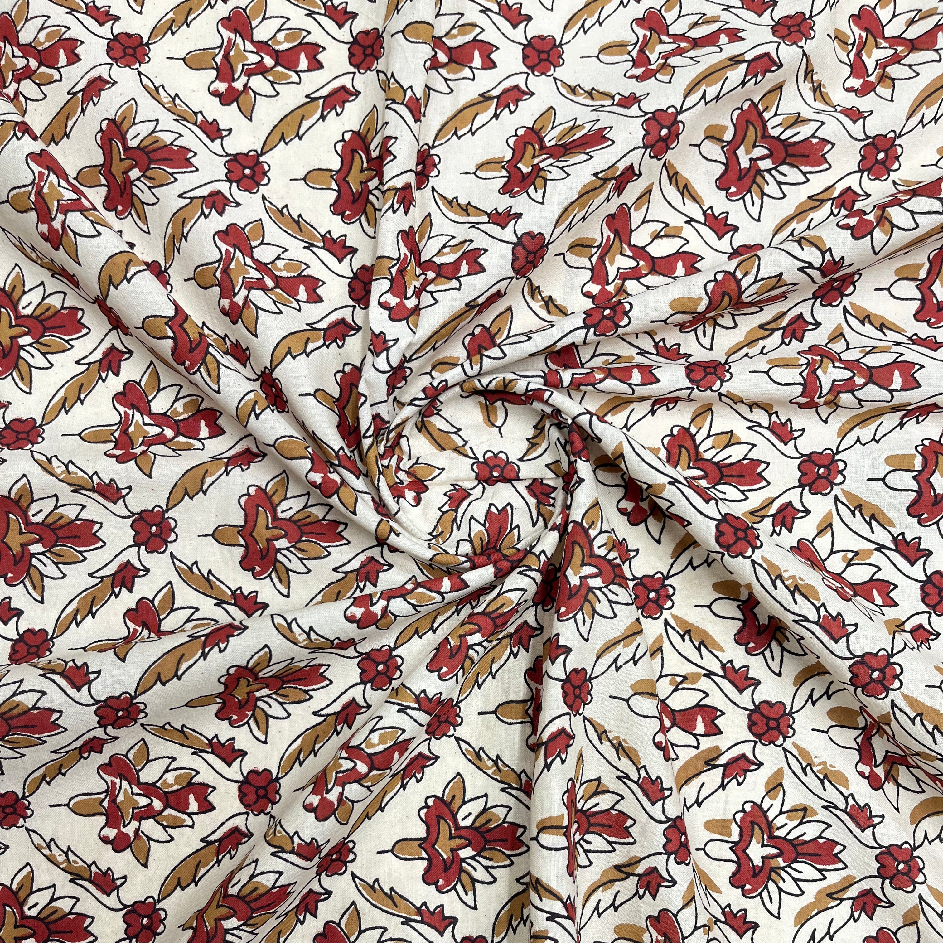 Pure Cotton Handblock Print