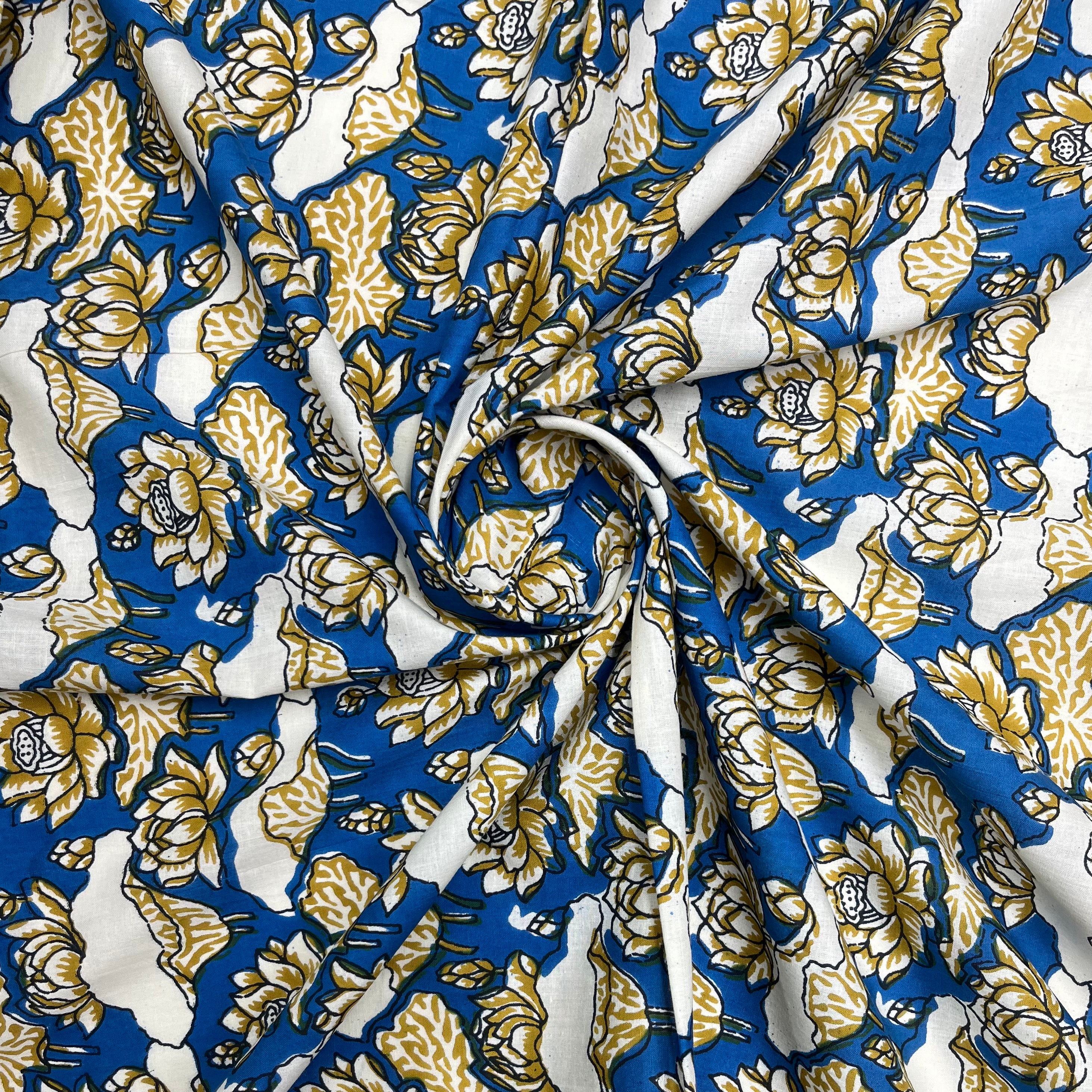 Pure Cotton Handblock Print
