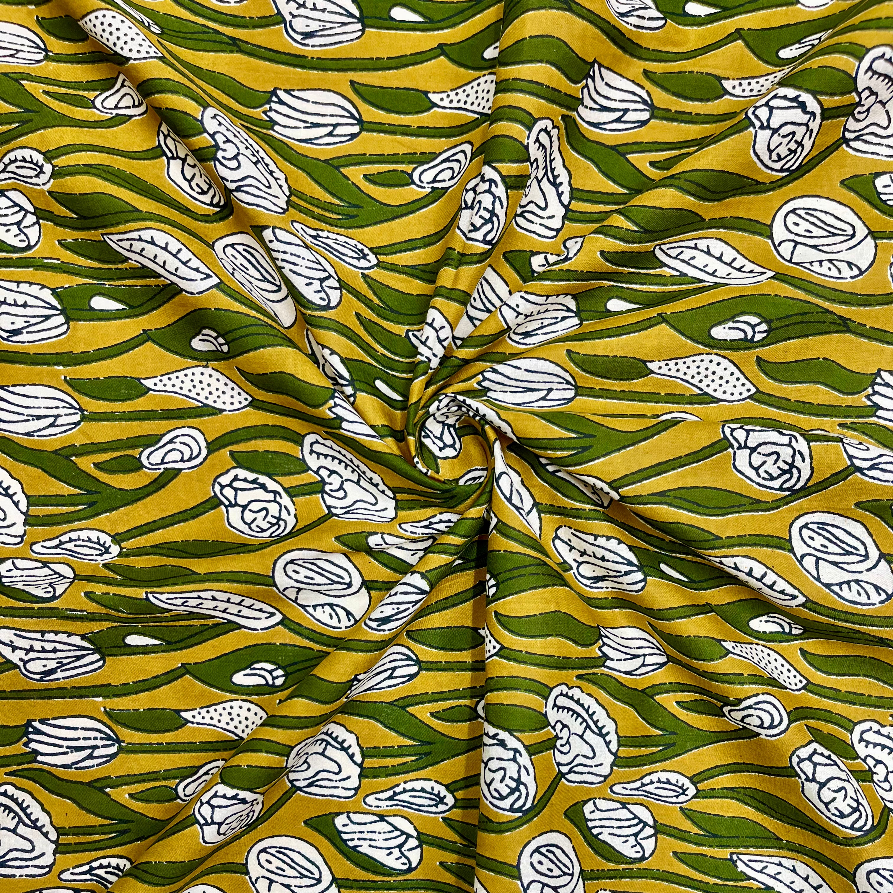 Pure Cotton Handblock Print