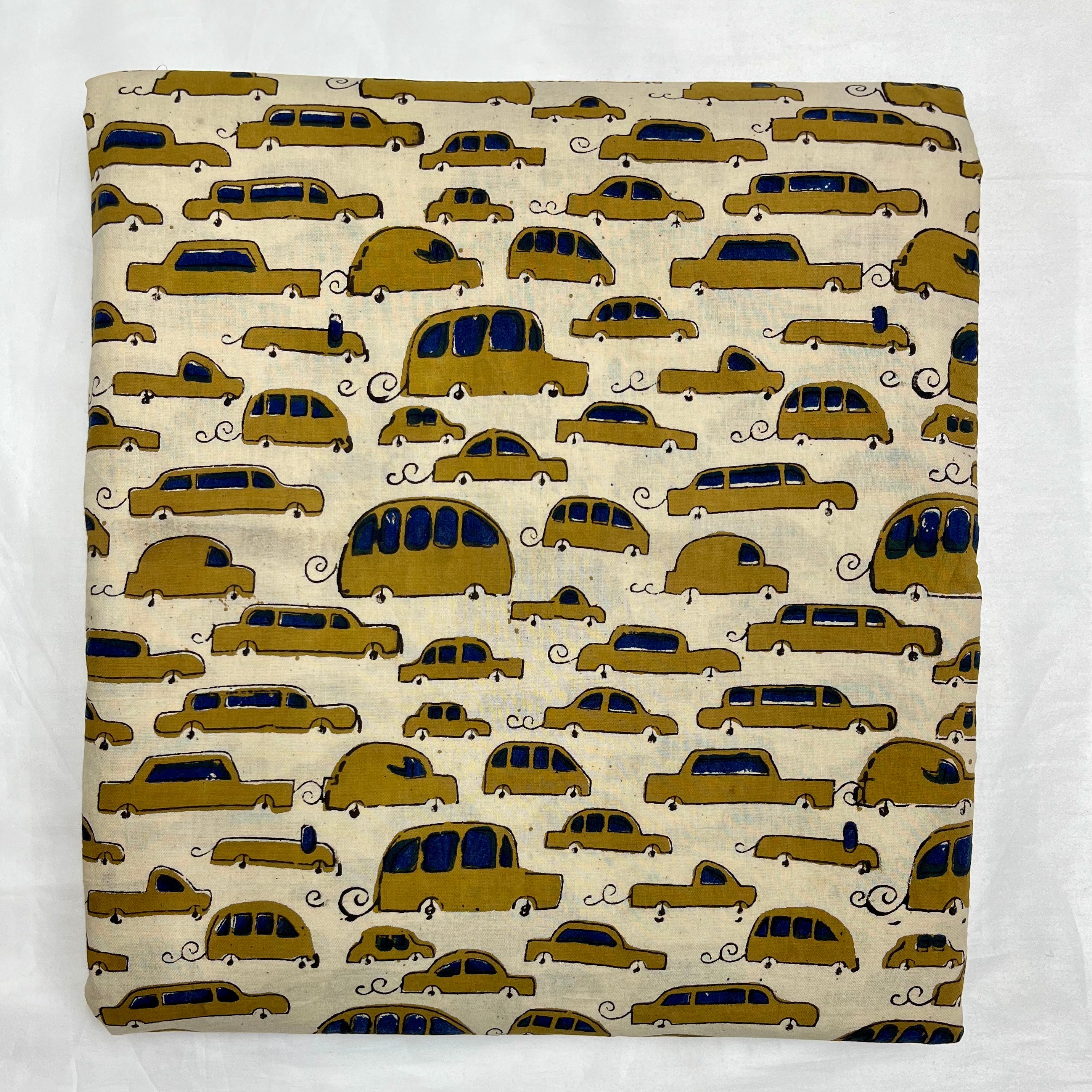 Car Print Hand Block Print