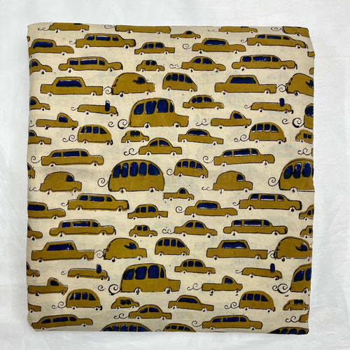 Car Print Hand Block Print