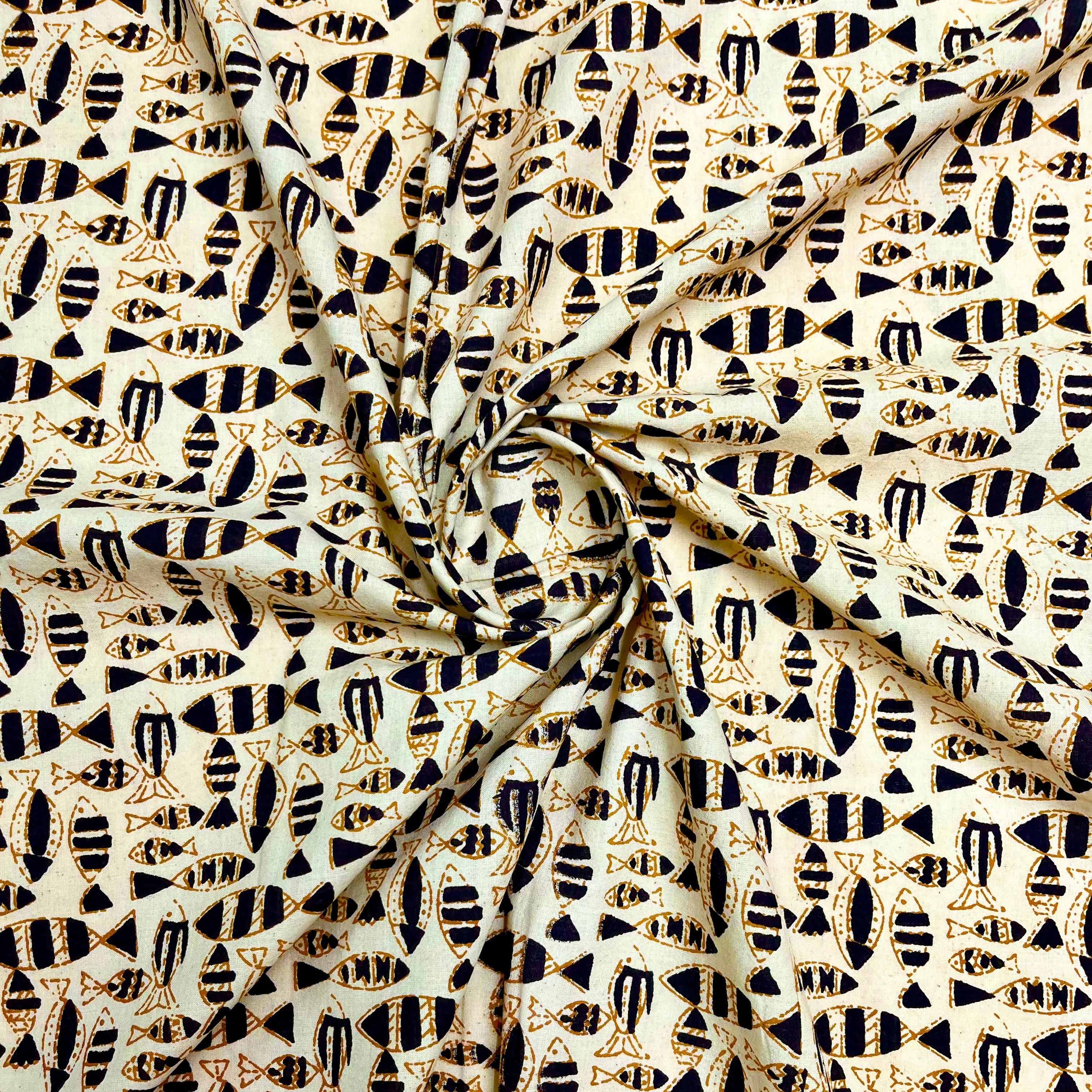 Pure Cotton Handblock Print