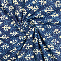Pure Cotton Indigo Block Print