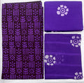 Unstitched 3 Piece - Pure Cotton Handblock Batik Suit