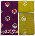 Unstitched 3 Piece - Pure Cotton Handblock Batik Suit