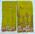 Unstitched 3 Piece – Muslin Silk With Thread Embroidery Suit