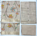 Unstitched 3 Piece – Pure Kota Tissue Silk Suit