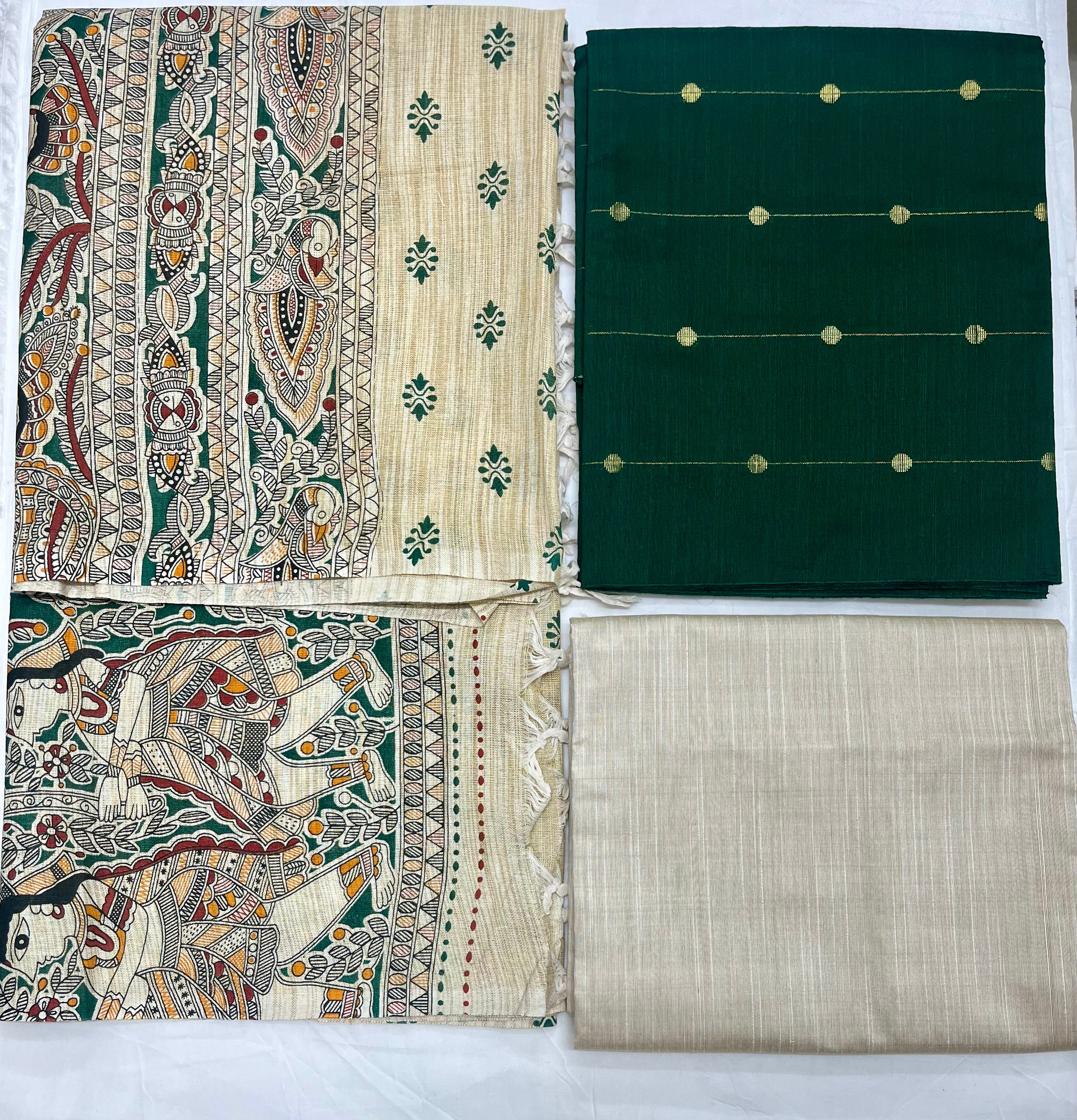 Unstitched 3 Piece – Cotton Raw Silk with Banarasi Weaving Suit