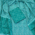 Unstitched 3 Piece - Pure Cotton Handblock Print Suit