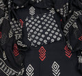Unstitched 3 Piece - Pure Cotton Handblock Print Suit