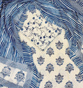 Unstitched 3 Piece - Pure Cotton Handblock Print Suit