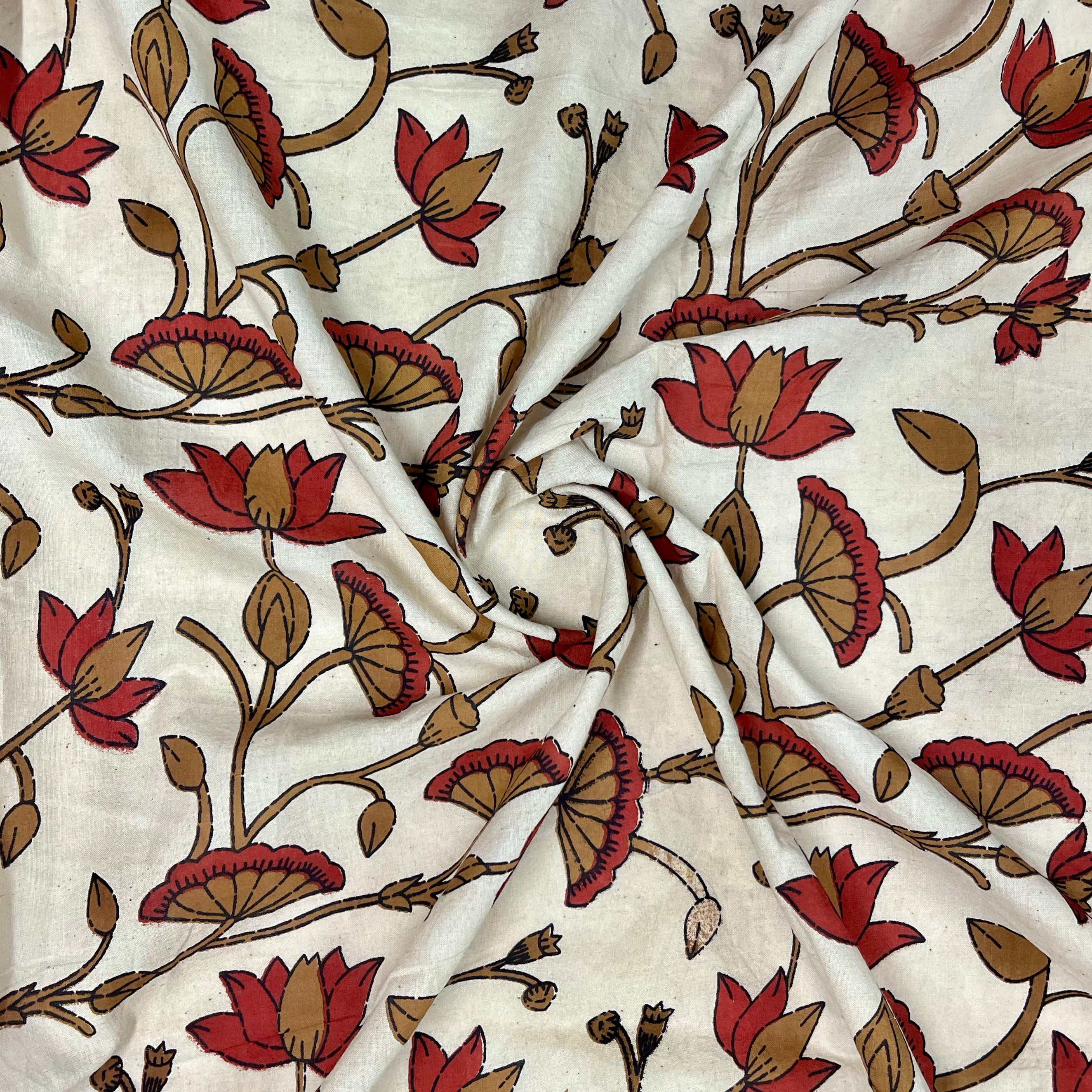 Pure Cotton Handblock Print