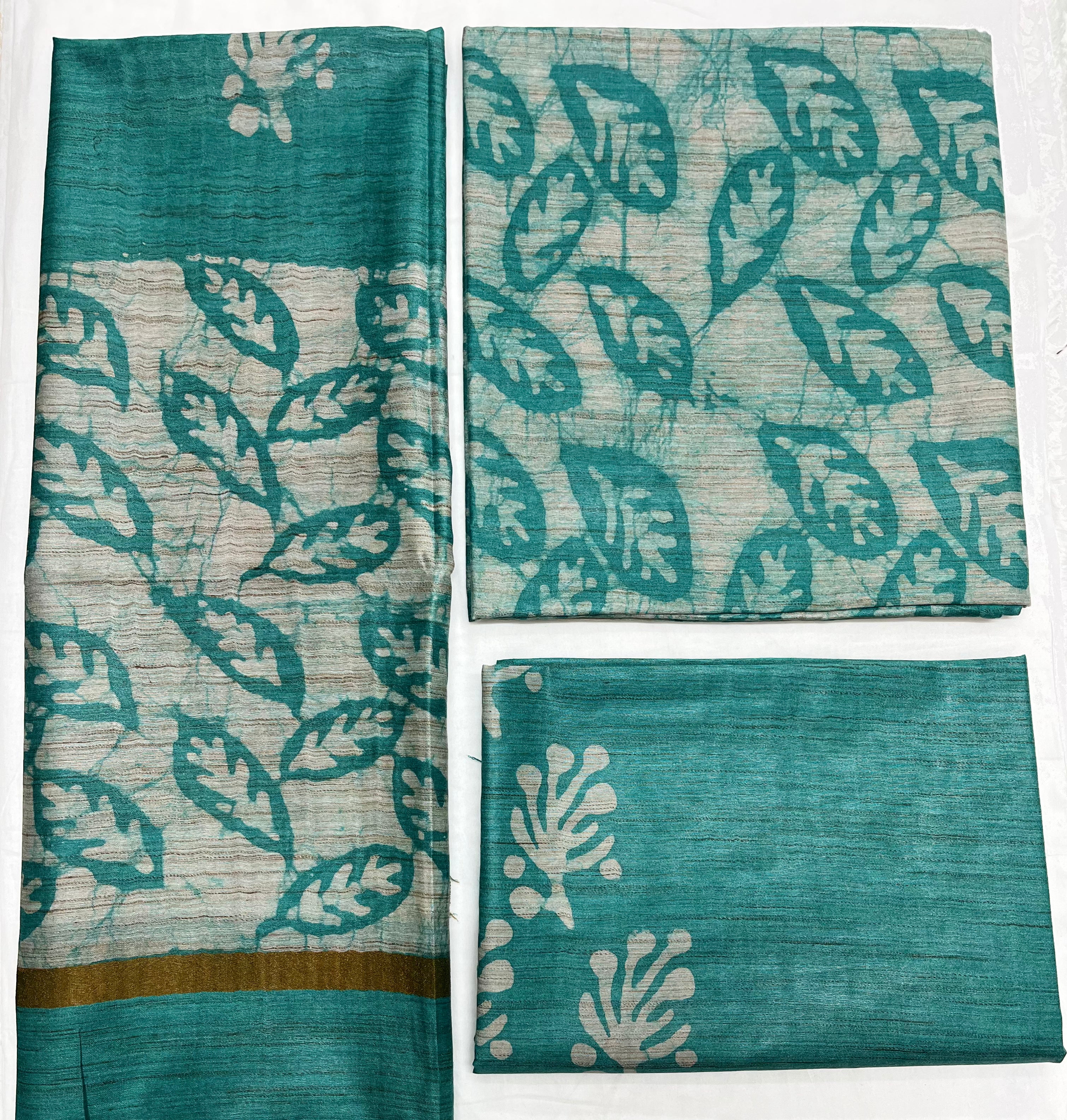 Unstitched 3 Piece - Bamboo Silk Suit